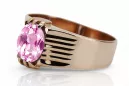 Original Vintage 14K Rose Gold Amethyst Ring Vintage style vrc007r
